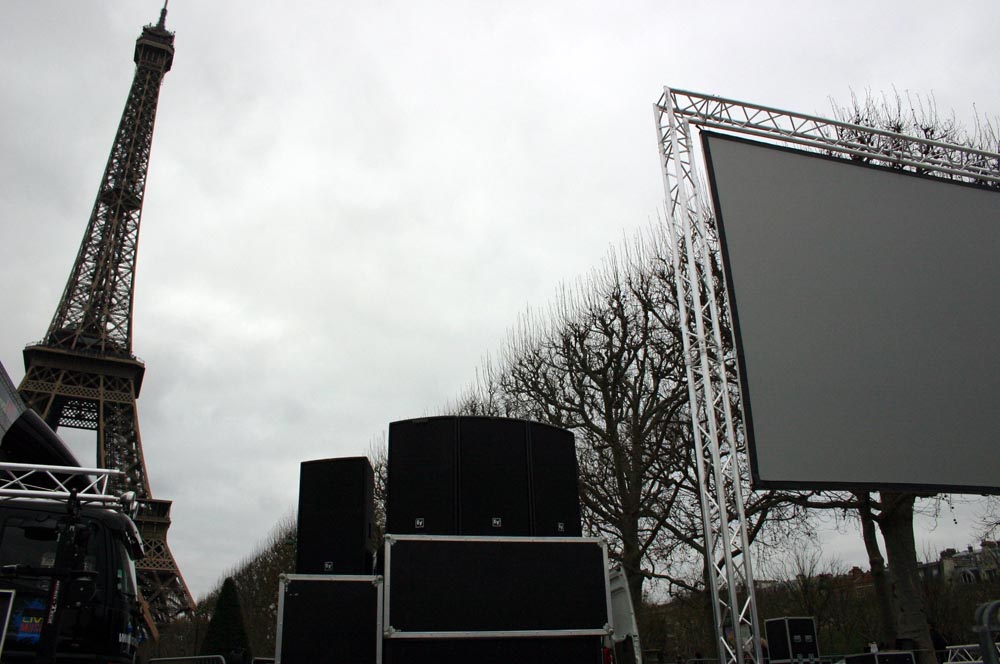 Reportage à Paris (22 décembre 2008)