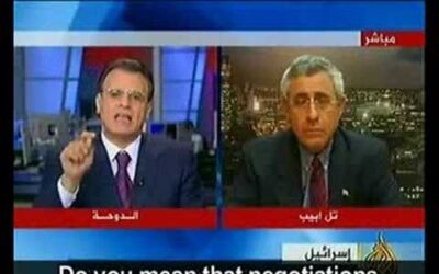 VIDÉO: La bravoure d'un israélien sur Al Jazeera
