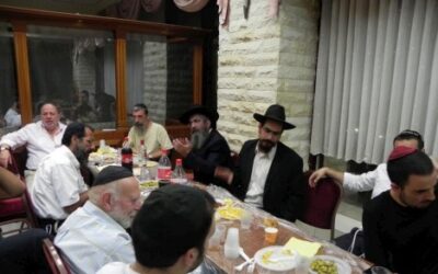 Farbrenguen du 7 Hechvan au Beth Habad francophone de Netanya