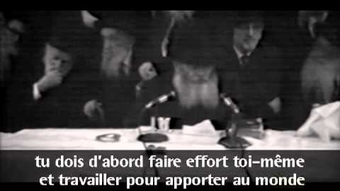 Le Rabbi de Loubavitch : Le plus grand travail