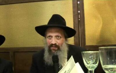 Bar Mitsva de Chalom Douber Pevzner : Bénédictions au Bar Mitsva après le Birkat Hamazone