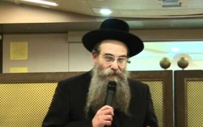 Bar Mitsva de Chalom Douber Pevzner : Discours du Rav Rottenberg