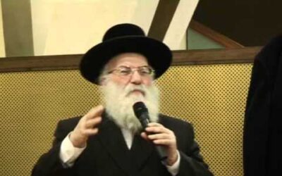 Bar Mitsva de Chalom Douber Pevzner : Discours du Rav Irmiyahou Cohen, Av Beth Din
