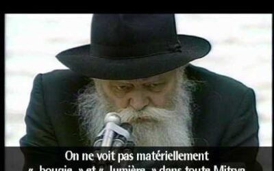 Le Rabbi de Loubavitch: Un message de &lsquo;Hanouka pour tous les âges