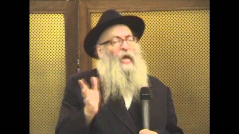 Discours du Rav Azimov à la Bar Mitsva Levi Itshak Marosof