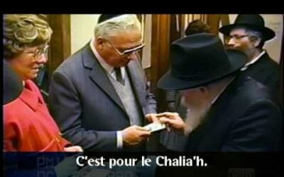 LE RABBI : Saluts aux Chlou'him