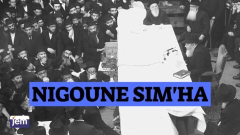 Vidéo du Rabbi : Nigun Simha