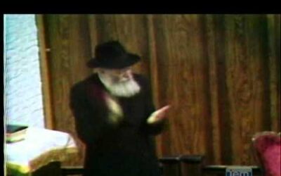 Vidéo du Rabbi : Rassemblement d'enfants