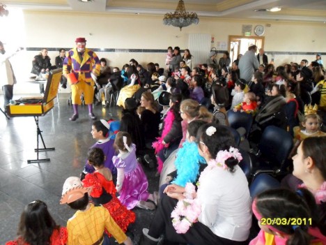 Fête de Pourim pour les enfants de la synagogue du 8 mai à Créteil