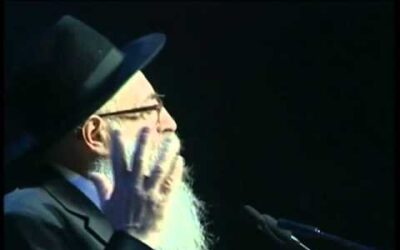 Gala 2011 du Beth Loubavitch : Discours du Rav Chmouel Azimov