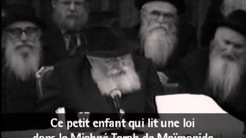 Vidéo du Rabbi: "En commençant par la fin"