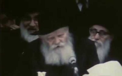 Vidéo du Rabbi : "Al A'has"