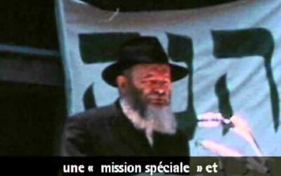 Vidéo du Rabbi : Lag Baomer 1967, le discours du Rabbi, une semaine avant la Guerre des 6 jours