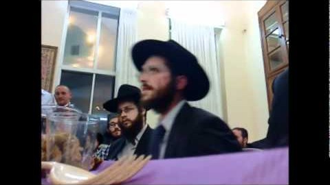 Vort Aaron Moshe Leaf et Dvora Brami à Jérusalem