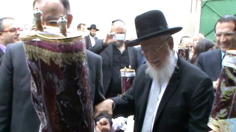 Vidéo du jour: Inauguration du Mikvé Mei Menahem à Dijon