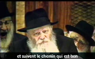 Vidéo du Rabbi : Planning pour une famille