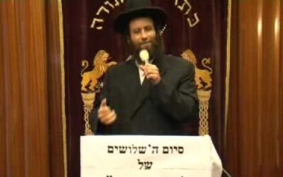Chlochim de Monsieur Yossef ע״ה Saadoun à Sinaï: Discours du Rav Mordehai Schwartz de Buissière