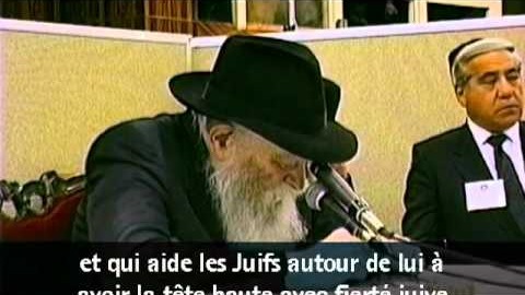 Vidéo du Rabbi: Bénédictions pour la nouvelle année