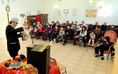 Spectacle de Souccot à la communauté de Ste Geneviève des Bois