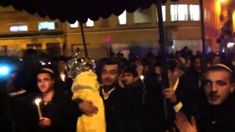 Inauguration d'un Sefer Torah à la mémoire de Sarah Hayat z"l, dimanche 27 novembre 2011 au Beth Haya Mouchka