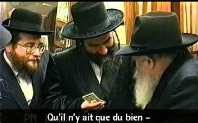 Vidéo du Rabbi: Une Terre où seul le bien existe