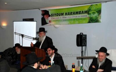 Siyoum Harambam 5772 à Strasbourg