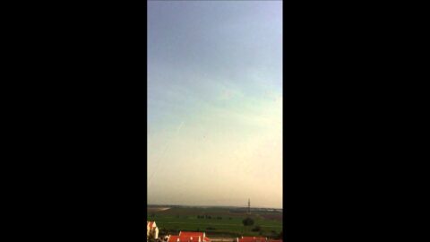 Témoignage vidéo d'une roquette lancée sur Ashkelon