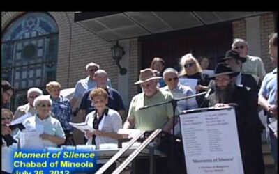 Mineola - Long Island : Minute de silence à la mémoire des 11 athlètes israélien assassinés en 1972