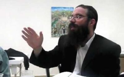 Vidéo du premier cours de hassidout donné au Beth Haya Mouchka de Kiryat Arba - Hevron