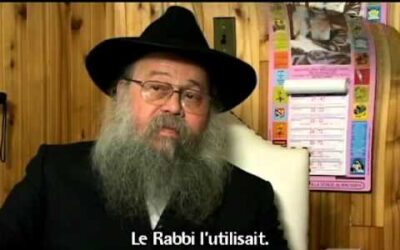 Vidéo du Rabbi : Un objet de famille de Roch Hachana