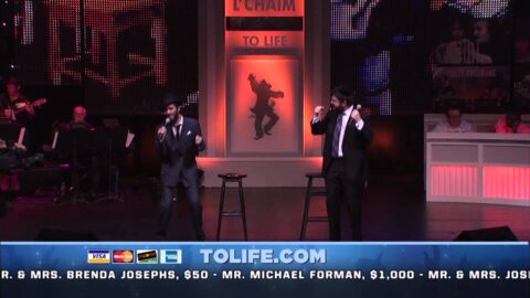 Benny Friedman au Téléthon Habad 2012 de Californie