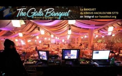 Kinous Hachlouhim 5773 : Les danses au banquet