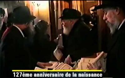 Vidéo du Rabbi: 127ème anniversaire de la naissance du Rabbi Rachab