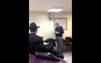 Allumage de la seconde bougie au beth Loubavitch 5773