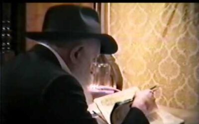 Le Rabbi de Loubavitch: Sefirat Ha'omer