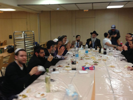 Farbrenguen de Roch Hodech Sivan 5773 au centre Kitov