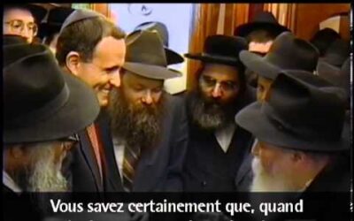 Le Rabbi de Loubavitch : Dieu est de votre côté.