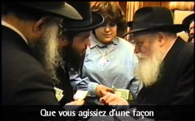 Vidéo du Rabbi: Un appel à la renommée