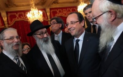 Réception à l'occasion du 70ème anniversaire du Conseil Représentatif des Institutions juives de France (CRIF)