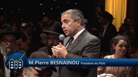 Gala du Beth Loubavitch : discours de M. Pierre Besnainou, Président du FSJU