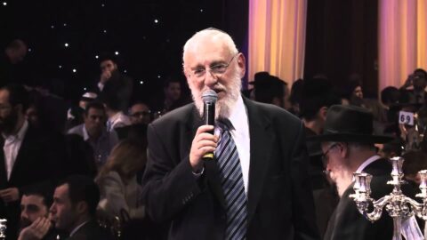 Gala du Beth Loubavitch : discours du Grand Rabbin de Paris Michel Gugenheim