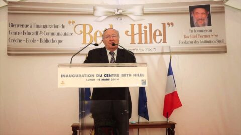 Discours de M. Roger Cukierman, Président du Crif à l'inauguration du Centre Beth Hilel