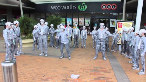Le groupe de danse de la Yéchiva Collège de Melbourne