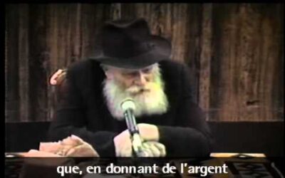 Vidéo du Rabbi : acheter son rachat