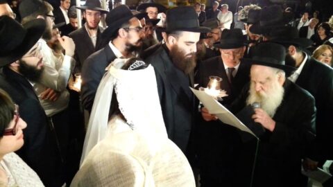 VIDEO : Mariage de Yossef Pinto et Sarah Benhamou - Houpa à Kfar Habad
