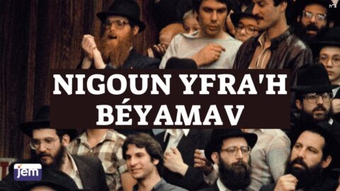 Vidéo du Rabbi : Nigoun "Yifra'h Béyamav"