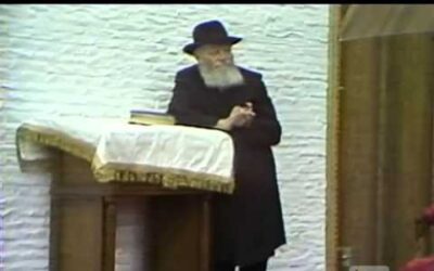 Vidéo du Rabbi : rassemblement d'enfants de Tsivot Hachem