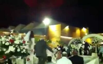 EN VIDEO : Mariage à Ashdod interrompu par le lancement du roquette