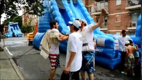 USA: Crown Heights sous l'eau!
