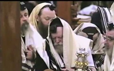 Vidéo du Rabbi : Haftara de Min'ha du 9 Av 5747-1987